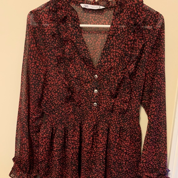ZARA Animal Print dress - Picture 4 of 5